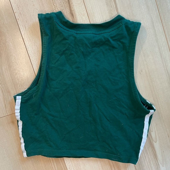 ADIDAS Teal Crop Tank - Picture 5 of 5